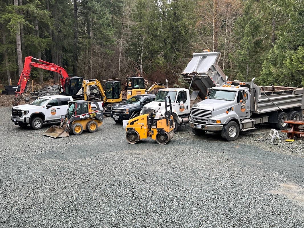 excavating & site prep by Spoonz Excavating Inc. in Tsawwassen