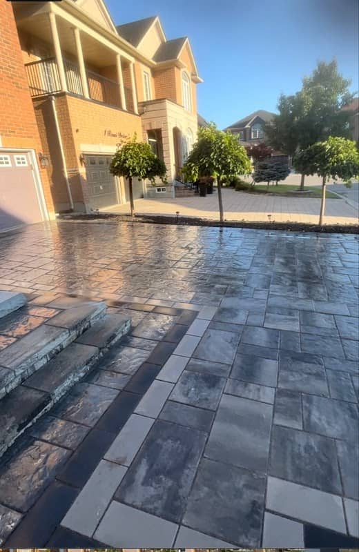 landscaping by Stone Crew Hardscape & Landscaping in Willowdale