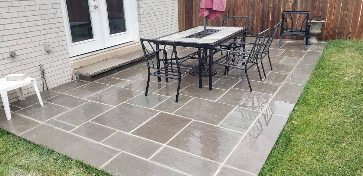 landscaping by Stone Pros Canada in Mimico