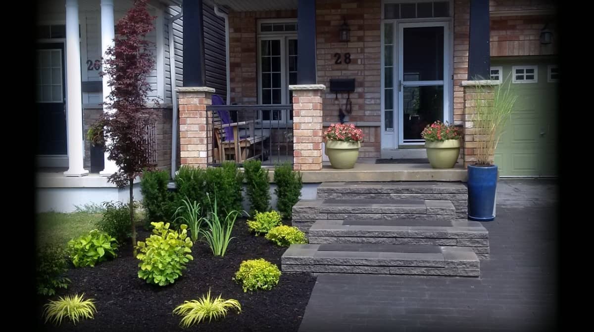 landscape design by Stoneworks Landscape Inc in Don Mills