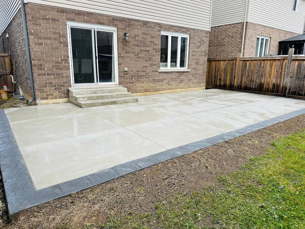 landscape design by Sunset Landscaping Group Inc. in Pickering