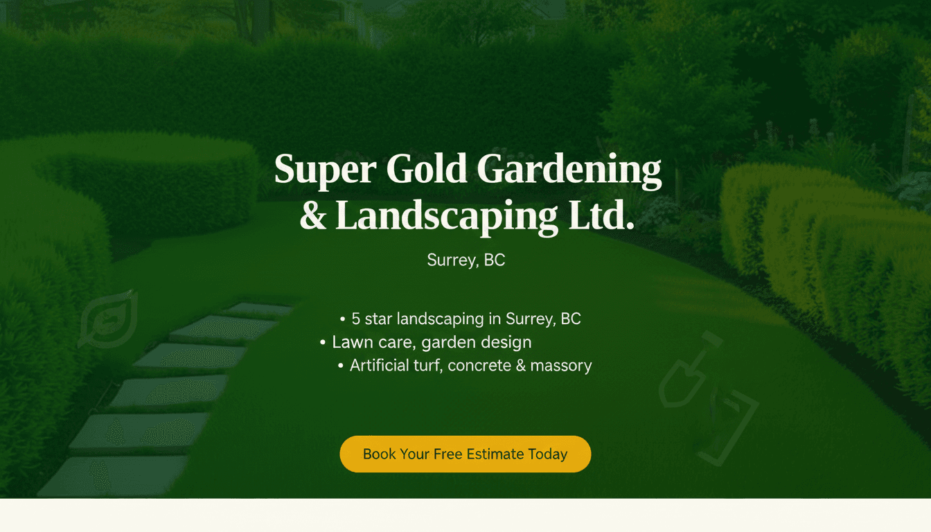 Super Gold Gardening & Landscaping Ltd., photograph 4 of Cloverdale