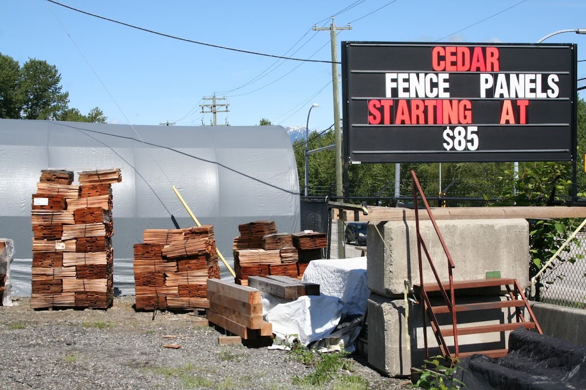 fencing & decks by Surrey Cedar Ltd in Port Coquitlam