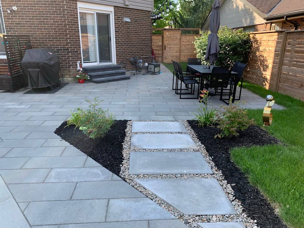 landscaping by Sycamore Landscape in Brampton