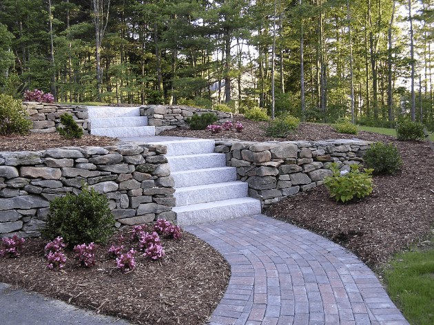 landscape design by Tanner's Turf in Deep Cove