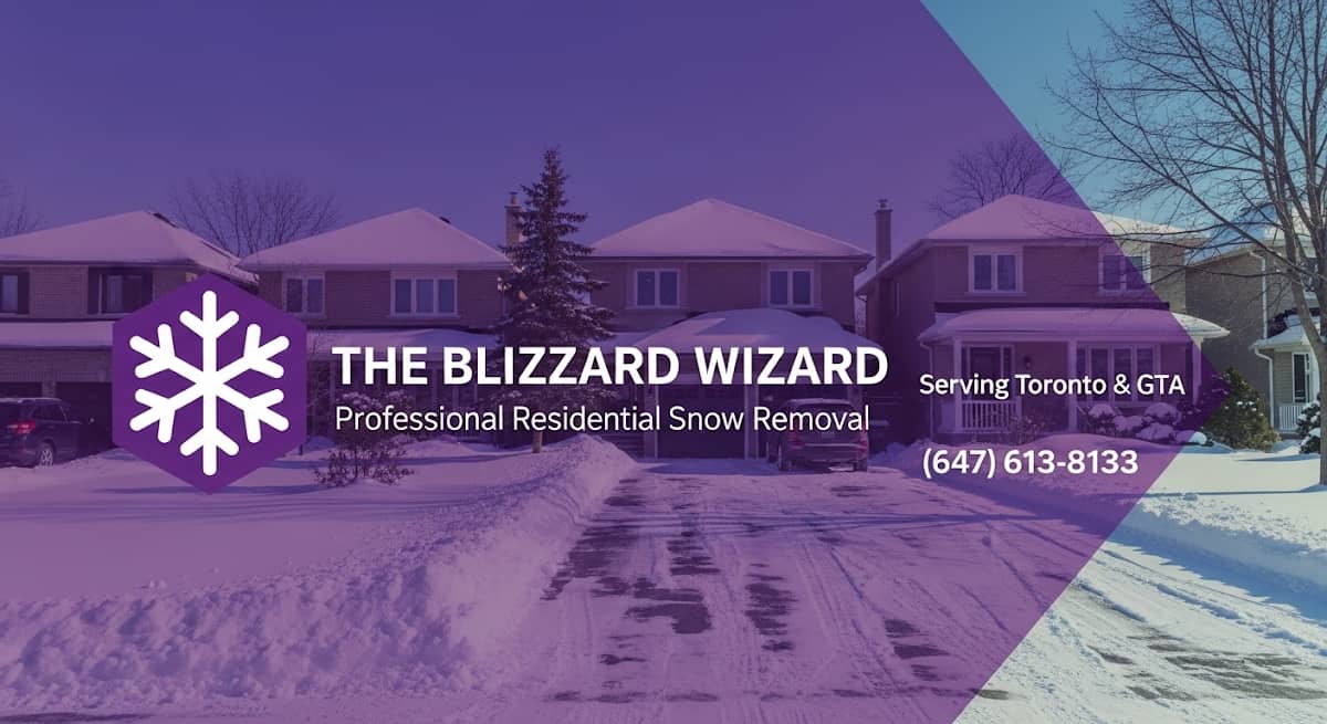 snow removal by The Blizzard Wizard in Bayview Village