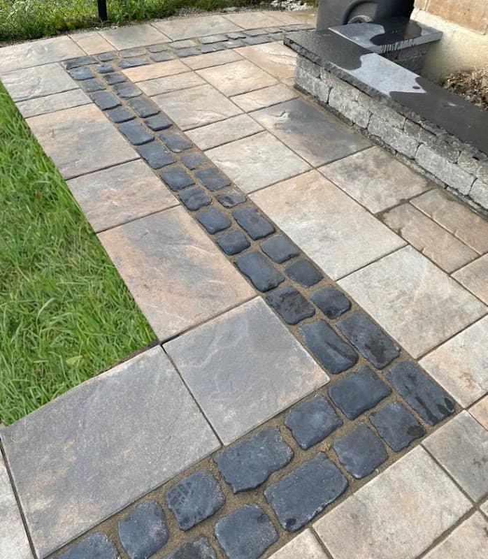 landscaping by Top Rock Interlock Inc. in Willowdale