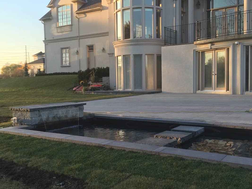 landscaping by Two Guys and a Shovel Inc. in Mimico
