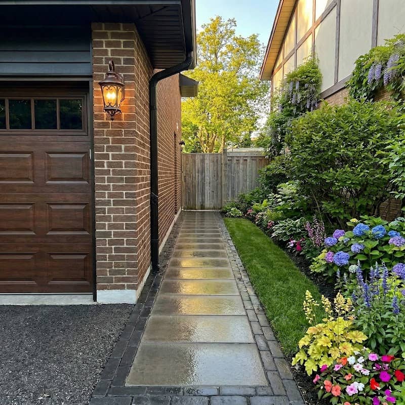 landscape design by UNICORN LANDSCAPING INC in Vaughan