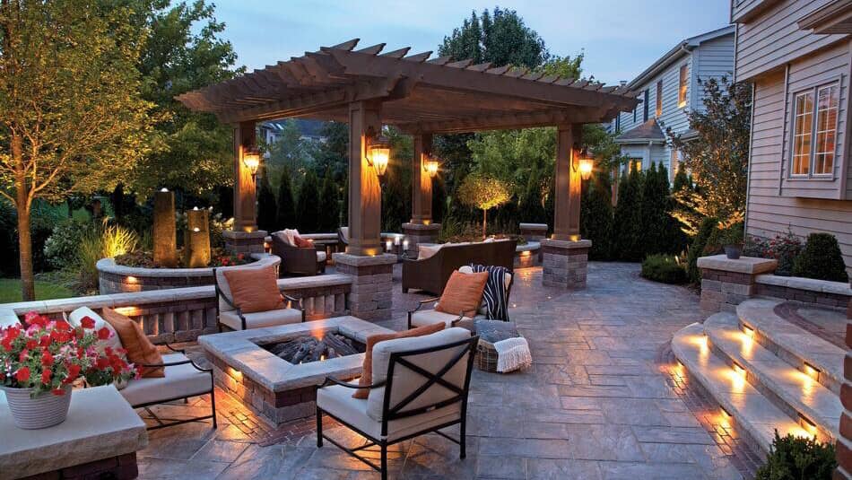landscape design by V & F Landscape Ltd in Mimico
