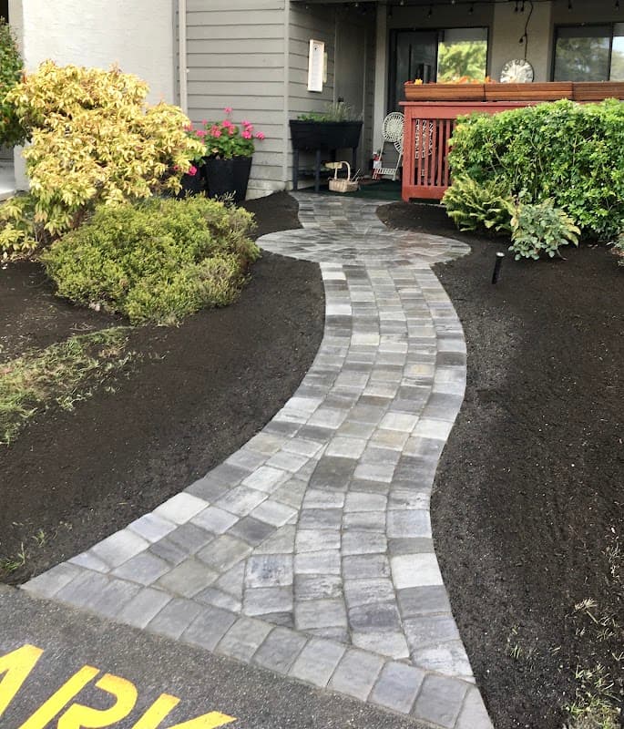 landscape design by Valhalla Paving in Tsawwassen