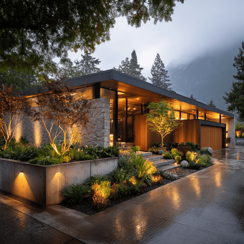 landscape lighting by Vancouver Landscape Lighting Moonlit in West End