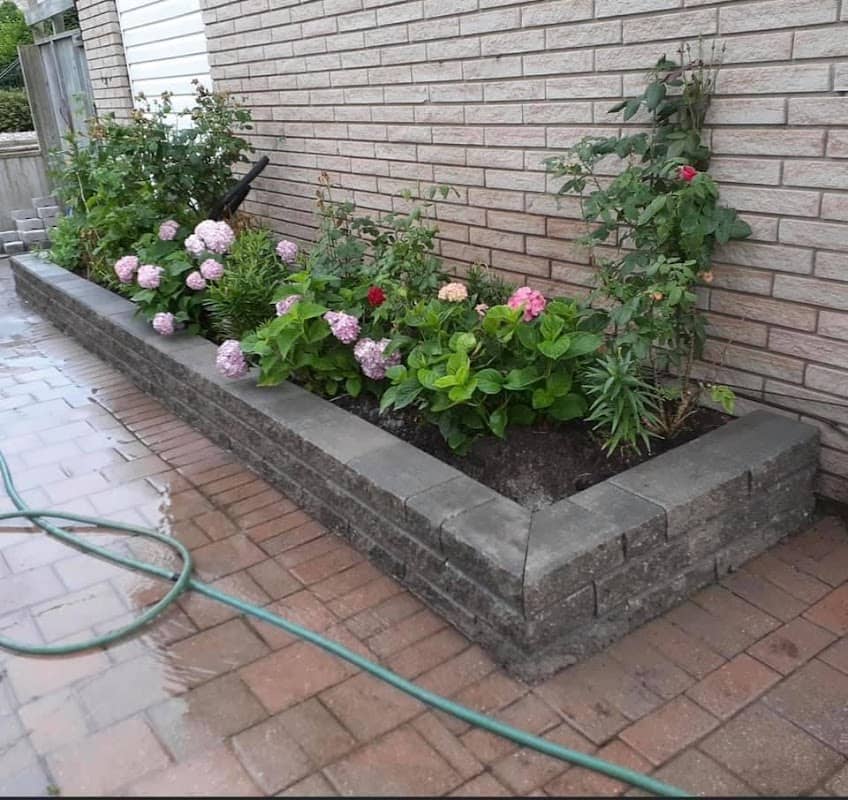 landscaping by Veerya Landscaping & snow Removing in Pickering