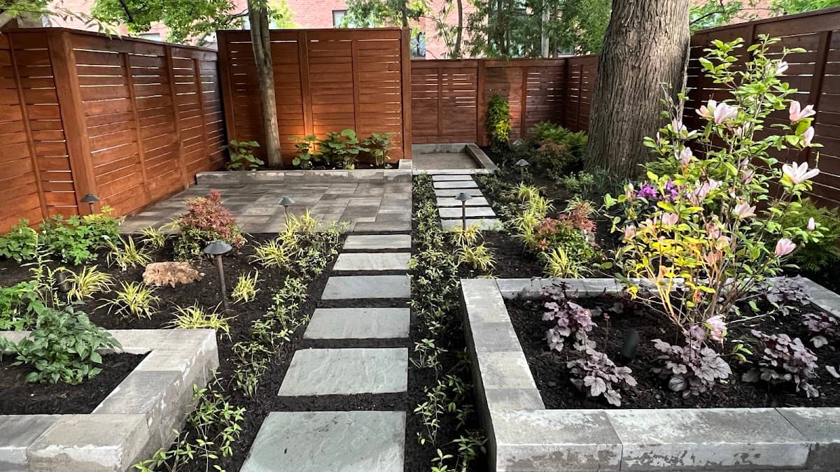 landscape design by Vertical Landscape Architects in Leaside