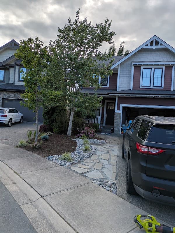 landscaping by Vista landscaping in Cloverdale