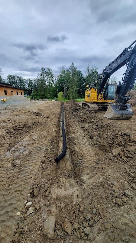 excavating & site prep by Wytech Construction in Lynn Valley