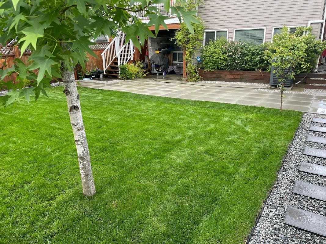landscape design by Zaki Lawns & Gardens in Abbotsford